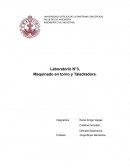 Laboratorio N°3, Maquinado en torno y Taladradora