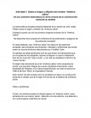 Resumen: Sobre el origen y difusión del nombre “América Latina”