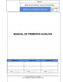 Manual de Primeros auxilios