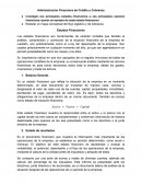 administración financiera de crédito y cobranza