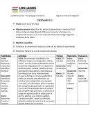 Planificación intervención psicopedagógica