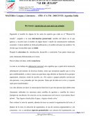 Lengua y Literatura - AÑO: 4º