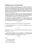 Mediciones de conductividad