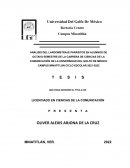 ANÁLISIS DEL LARGOMETRAJE PARÁSITOS EN ALUMNOS DE OCTAVO SEMESTRE DE LA CARRERA DE CIENCIAS DE LA COMUNICACIÓN DE LA UNIVERSIDAD