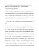 Normatividad: Constitución, Leyes y tratados internacionales