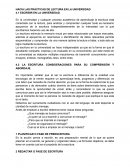HACIA LAS PRÁCTICAS DE LECTURA EN LA UNIVERSIDAD