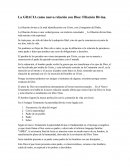 La GRACIA como nueva relación con Dios: Filiación Divina