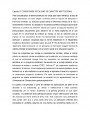 CONDICIONES DE CALIDAD DE CARÁCTER INSTITUCIONAL
