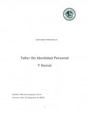 Taller De Identidad Personal Y Social