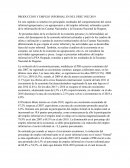 PRODUCCION Y EMPLEO INFORMAL EN NEL PERÚ INEI 2019