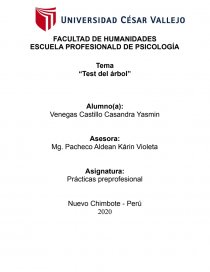 TEST DEL ARBOL. Página 1