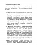 Ciclo PHVA empresa de instalación de puertas