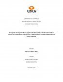 Percepción del impacto de la organización del comité Salvador Allende de la comuna de La Florida en relación con la obtención del subsidio habitacional en forma colectiva