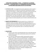 Creación de material visual, a través de las redes sociales y concientizar a la comunidad educativa