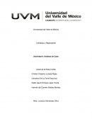 Liderazgo y Negociación Actividad 6: Análisis de Caso