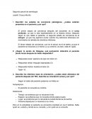 Examen mental parcial de un paciente
