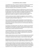 Sociedad rumbo al abismo