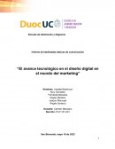 El avance tecnológico en el diseño digital en el mundo del marketing