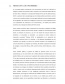 PROTECCION A LOS CONSUMIDORES