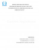 MARCO CONCEPTUAL DE LOS COSTOS LOGISTICOS