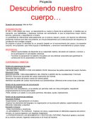 Proyecto descubriendo nuestro cuerpo - nivel inicial