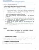 ANTECEDENTES HISTORICOS DEL SISTEMA DE CUENTAS NACIONALES 1993