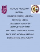 ANALISIS DE LA PELICULA UN MONSTRUO VIENE A VERME