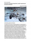 Innovación, tecnologías emergentes y cambio organizacional. El caso de la Fórmula 1