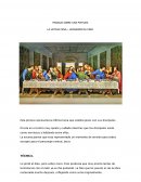 LA ULTIMA CENA – LEONARDO DA VINCI