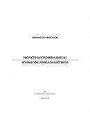 INFORME PROYECTO DE ELECTROMOVILIDAD