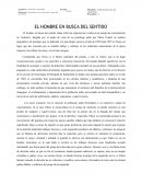 EL HOMBRE EN BUSCA DEL SENTIDO