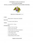 Operaciones de produccion unitarias