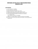 ENFOQUE ACTUAL DE LA EDUCACIÓN FÍSICA INFANTIL (EFI)