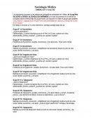 Sociología Médica DROGAS Y SALUD