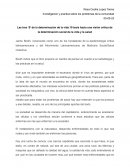 Las tres s de la determinacion de la vida