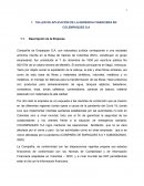 Gerencia financiera Compañía de Empaques S.A