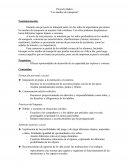 Proyecto lúdico: “Los medios de transporte”