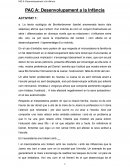 Desenvolupament a la infància