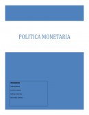 GRUPO HDC “INFORME DE POLÍTICA MONETARIA”