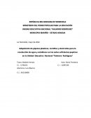 Reparación de pupitres ensayo