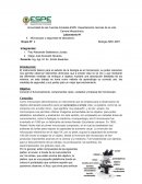 Microscopio y seguridad de laboratorio