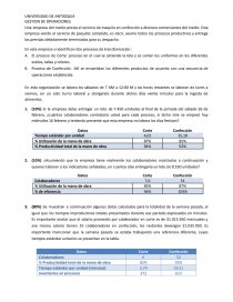 GESTION DE OPERACIONES. Página 1