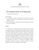 El constructivismo en la Educación