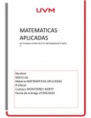 Actividad 9 matematicas aplicadas uvm