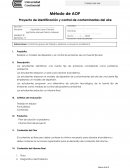 Proyecto de identificación y control de contaminantes del aire