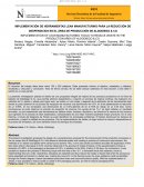 APLICACIÓN DE HERRAMIENTAS LEAN EN ALDODIEGO PARA LA REDUCCIÓN DE DESPERDICIOS EN LA PRODUCCIÓN