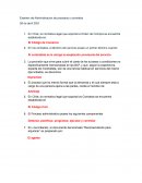 Examen de Administracion de procesos y contratos
