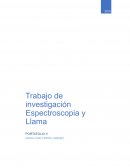 Espectroscopia y Llama