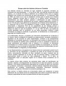 Ensayo historias clinicas en Colombia