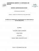 PROCESAMIENTO DE OPERACIONES DE ACTIVO CIRCULANTE